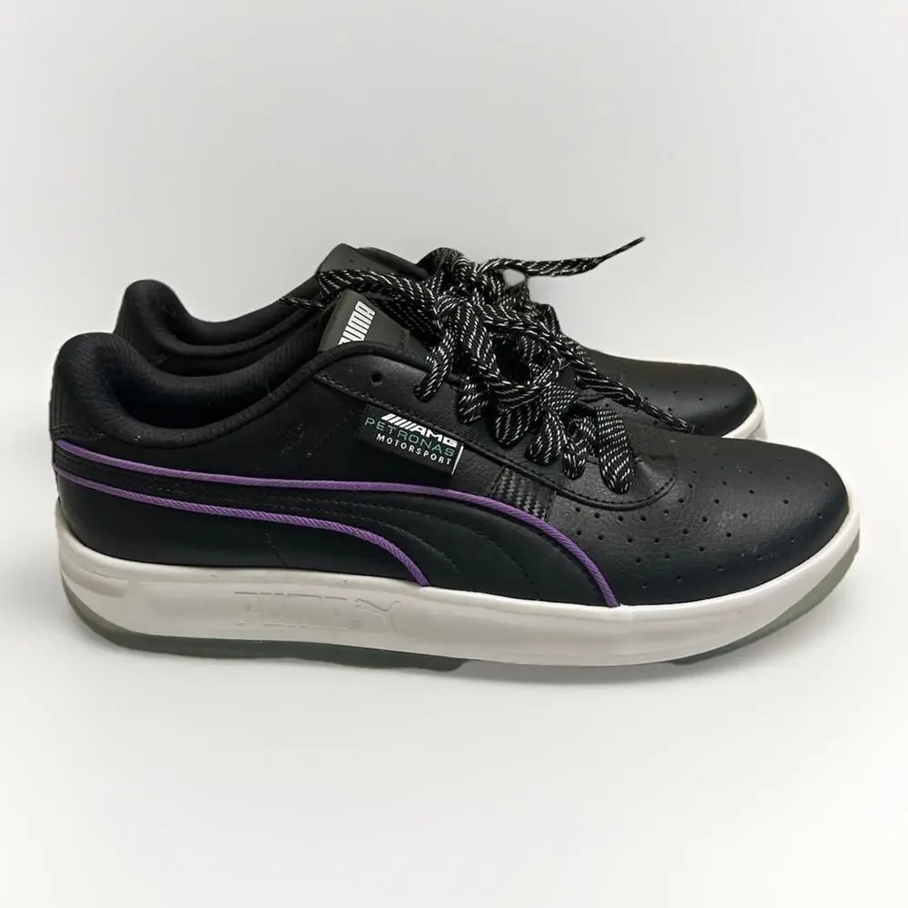 RARE Men’s Puma X Mercedes AMG Petronas GV Silver Arrows Black Sneakers (8.5)